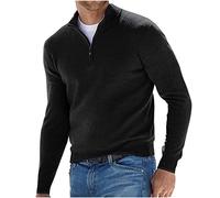 2024 Jersey Hombre Sudaderas Suéter Cálido Moda Cuello en V Color sólido Deportivo Camiseta de Manga Larga Casual Slim Fit Jersey Otoño Invierno Cómodo Fiesta Original Basic tee Tops