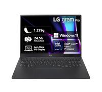 2024 LG Gram Pro - Ordenador portátil de 16 pulgadas, 1199 g Intel Core Ultra7 (32 GB de RAM, 2 TB Dual SSD, 24,5 h de duración de la batería, pantalla IPS antirreflejos, Win 11 Pro), color negro