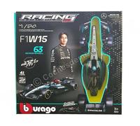 2024 Mercedes-AMG Petronas W15 F1 Nº63 George Russell "Metal Kit" 1:24 Bburago 1