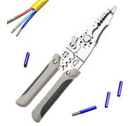 2024 New Arrival Multifunctional Wire Stripper Crimper Cable Cutter Plier, Wire Stripper Tool, Electrical Disconnect Pliers, Special Wire Stripper for Electrician (1PCS)