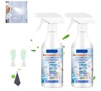 2024 New Defrosting Spray for Fridge Freezer,Fridge Freezer Defrosting Spray,Refrigerator Defrosting Deicer Spray,Refrigerator Cleaner Inside Spray,Quickly Removes Ice Buildup (1, 2pcs)
