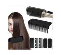 2024 New Flat Iron Comb, 2024 New Flat Iron Comb Attachment Clip On, Flat Iron Hair Straightener Comb Attachment, Comb Attachment for Flat Iron