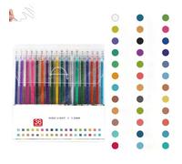2024 New Glitter Gel Pens, Glitter Gel Pen Set for Coloring Books with Refills, Sparkling Ease Sparkly Colored & Neon Pens - for Kids Adult Coloring Books Drawing (#36)
