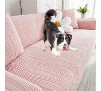 2024 New Magic Sofa Cover Washable Couch Cover for All Seasons Stretch Anti-Scratch Universal Sofa Cushion Cover for 1-5 Seats Dog Pet Friendly Furniture Protector,B,1 seat 90~140cm(F,1 seat 90~140cm)