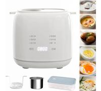 2024 New Rapid Egg Cooker, Fully Automatic Smart Egg Cooker, Mini Egg Cooker for Steamed, Electric Egg Boiler Machine, for Steamed, Hard Boiled, Soft Boiled Eggs and Onsen Tamago (White)