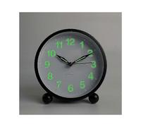 2024 New Silent Alarm Clock - Non Ticking Analog Alarm Clocks with Warm Light - Minimalistic Round p20241126774