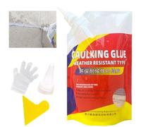 2024 New Slab Concrete Crack Waterproof Repair Sealant, Magic Caulking Glue Weather Resistant Type, Caulking Glue for Cement Crack & Concrete Crack Filler, Quick-Drying Sealing Adhesive (1pcs)