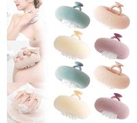 2024 New Upgrade 2-in-1 Sunflower Bath Ball, Super Soft Sunflower Suction Cup Bath Ball, Exfoliating Bath Sponge Cleaning Brush with Suction Cup