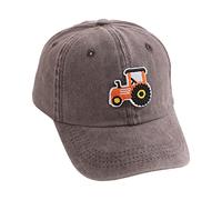 2024 - Niños Bebé Niñas Niños con Visera Coche de Animados Sombrero de béisbol Protector Solar Sombrilla Sombrero Gorro Marinero Niño 3 Años (Dark Gray, One Size)