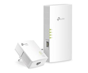 【2024 Nue】 TP-Link TL-WPA7817 Kit| AV1000 Powerline AX1500 Wi-Fi 6 Kit| hasta 1000 Mbps en una Longitud de línea de hasta 300 Metros|AX1500 de Doble Banda|Plug&Paly|Compatible con EasyMesh