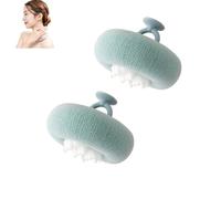 2024 nueva actualización 2 en 1 Bola de baño de girasol, cepillo de limpieza de esponja de baño exfoliante con ventosa, esponjas de ducha para mujeres y hombres (2PCS)