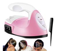 2024 Nueva Miniplancha Plana Para El Cabello, Miniplancha Plana Para El Cabello, Miniplancha Plana, Miniplancha Para Manualidades, Miniplancha Plana Para Hair Holics Beauty (Rosa)