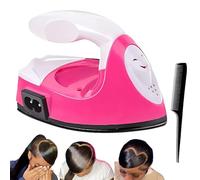 2024 Nueva Miniplancha Plana Para El Cabello, Miniplancha Plana Para El Cabello, Miniplancha Plana, Miniplancha Para Manualidades, Miniplancha Plana Para Hair Holics Beauty (Rojo)