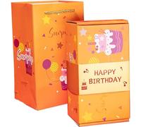 2024 Nuevas cajas de regalo sorpresa de Feliz Navidad Caja de regalo emergente plegable para Navidad Cajas de regalo de cumpleaños para dinero Caja de dinero emergente que crea un regalo sorprendente