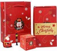 2024 Nuevas cajas de regalo sorpresa de Feliz Navidad Caja de regalo emergente plegable para Navidad Cajas de regalo de cumpleaños para dinero Caja de dinero emergente que crea un regalo sorprendente