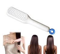 2024 Nuevo peine de masaje limpio de un solo tirón Peine de masaje antiestático Cepillo de pelo de elevación giratorio escalable Cepillo de pelo autolimpiante Peine de cojín de aire para el cuero cabe