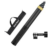 2024 - Palo selfie invisible de fibra de carbono de 3 m para Insta360 ONE X4, X3, R, RS, X Insta 360 GO 2, 3 GoPro Max Gopro Hero 12, 11, 10, 9, 8, 7 accesorios de cámara panorámica (amarillo)