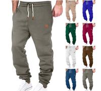2024 Pantalones Hombre otoño Inviernos Pantalones Holgados con Cordón Deporte Jogging Casual Pants Color Sólido Chandal Pantalone de Trabajo Pantalones de Chándal de Gimnasio para Hombre