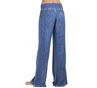 2024 Pantalones Vaquero Mujer Jeans Moda Pantalón Largo Mezclillas Pantalones Bolsillo Casual Denim Verano Primavera Deportes elástico Suelto Cintura Alta Original Jeans Pant