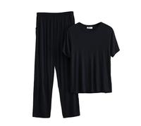 2024 Pijama Hombre,Mis Pedidos Pijama Hombre Invierno Algodón Camiseta Manga Corta y Pantalones Largo Traje de Dos Piezas Conjunto de Pijamas para Hombre Suave y Ligero Pijamas Hombre Talla Grande