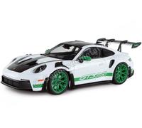 2024 Porsche 911 GT3 RS Tributo Carrera RS Package Blanco/Verde/Negro 1:18 Solid