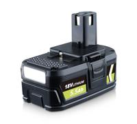 (2024) RBL1810 18V 5.5Ah Li-ion Reemplazo para Ryobi 18V One+ Batería compatible con Ryobi RB18L50 RB18L40 RB18L25 RB18L15 RB18L13 P102 P103 P104 P105 P106 P107 P108 (paquete de 1)