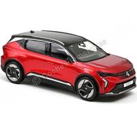 Renault Scenic E / Tech 100% Eléctrico 2024 Rojo Llama/Negro Modelo 1:43 517936
