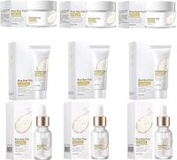 2024 Rice Raw Pulp Face Cream,Crema De Arroz Para Blanquear La Piel,Anti Aging Face Moisturizer Face Cream,White Rice Serum for Face, Deep Moisturizing Nourish Facial Serum (3 Pcs)