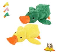 2024 The Mellow Dog Calming Duck, Calming Duck Dog Toy, Emotional Support Duck for Dogs, Dog Toy Duck with Soft Squeaker, Durable Calming Duck Toy for Dogs(E)