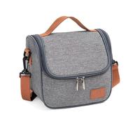 2024 Thermal Bag High Capacity Insulated Bag, Foldable Waterproof Lunch Bag, Two Lunch Boxes, Thickened