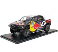 2024 Toyota GR DKR Hilux Evo T1U Nº206 L.Moraes/A.Monleón Rally Dakar 1:18 IXO M