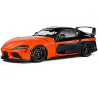 2024 Toyota GR Supra Streetfighter Naranja/Negro 1:18 Solido S1809005