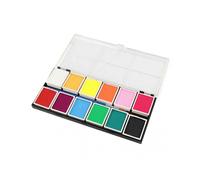 2025 12 Colors Body Face Paint Water-Based Halloween Party Ball Game Fan DIY Fancy Makeup Pigment