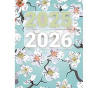 2025 2026 Academic Planner: August-July Weekly & Monthly Layout | Large 8.5” x 11” | 30 Minute Schedule, Assignment Tracker, Monthly Quotes | Student & Teacher Organizer
