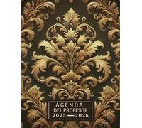 2025-2026 Agenda del profesor mensual y semanal A4: Planificador del año académico con registros de asistencia y calendario de exámenes Unregalo para el último día de clases para maestros