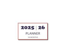2025-2026 Monthly Planner | Minimalist Them: 18-Month Calendar Organizer with Habit Trackers, To-Do Lists, Bill Checklists & Notes | July 2025 - December 2026