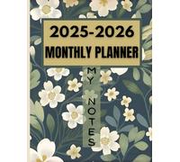 2025 - 2026 Monthly Planner | My Notes