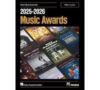 2025-2026 Music Awards - Sheet Music Essentials for Piano + Lyrics