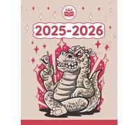 2025 2026 Planner Kaiju Monster Eating Sushi Food: Weekly and Monthly with Calendar (12 Month, Goals, Water & Sleep Tracker...) Birthday Funny Cute Gift Idea for Japanese Anime Lovers in School & Work