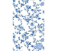 2025-2026 Pocket Planner: Blue French Toile 18-Month Mini Calendar Book for Purse (July '25-Dec '26)