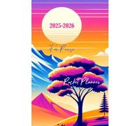 2025-2026 Pocket Planner For Purse: 2-Year 24 Months of Monthly Planning Organizer with Colorful Natural Art Cover from JAN. 25 - DEC. 26 Includes US Federal Holidays Small Size for Bag