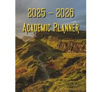 2025-2026 Scotland Academic Planner: Scotland Background | Weekly & Monthly Calendar for Teachers & Students (2025-2026 Academic Planners)