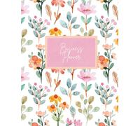 2025/2026 Small Business Planner | Floral Spring Design with Tabs: Organizer for Women Entrepreneurs | Budget, Goals, Weekly & Monthly Layouts, Cut-Out Tabs Included