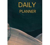 2025-2026, Undated, 100 Page Daily Planner, 8.5x11, Goal section, To-Do-List, Exercise, Money-Tracker, Notes, Appointment, Mood, Weather, Reminder, Water-Intake