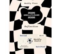 2025-2026 Weekly planner: A Vibrant Path to Purpose: Weekly Goals, Reflections & Action Plans for a Colorful 2025-2026