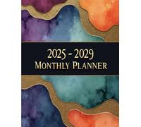 2025-2029 Monthly Planner: 5 Years Calendar and Schedule Organizer for personal, academic, or professional use. 60 Months from January 2025 to December 2029. Size 8.5x11