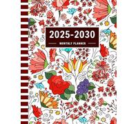 2025-2030 Monthly Planner: 6 Years Calendar from January 2025 To December 2030 with Federal Holidays