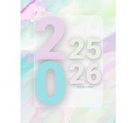 2025 26 Academic Planner: Weekly & Monthly Layout August to July | Large 8.5” x 11” | 30 Minute Schedule, Assignment Tracker, Monthly Quotes | Student & Teacher Organizer