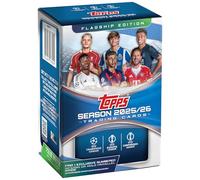2025-26 Topps UEFA Club Competitions Soccer - Sellado de fábrica - Caja de Valor