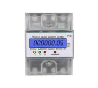 2025 3 Phase 4 Wire Energy Meter 220/380V 5-80A Energy Consumption kWh Meter DIN Rail Ins